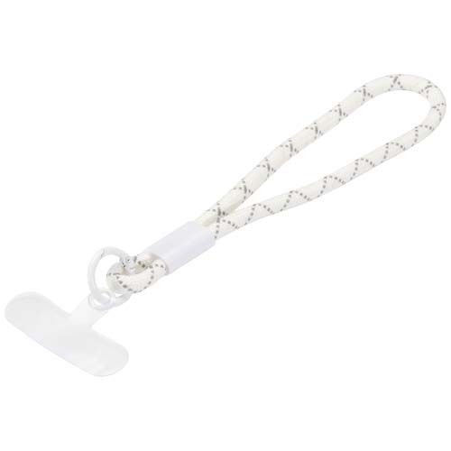 PF124488-1Arich Smartphone Armband aus recyceltem Kunststoff_ weiss