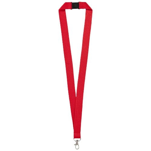 PF102193-4Lago Lanyard mit Sicherheitsverschluss_ rot