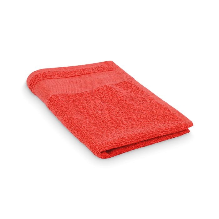 MO2764-05Island 30 Gaestehandtuch Baumwolle 30X50cm_ rot