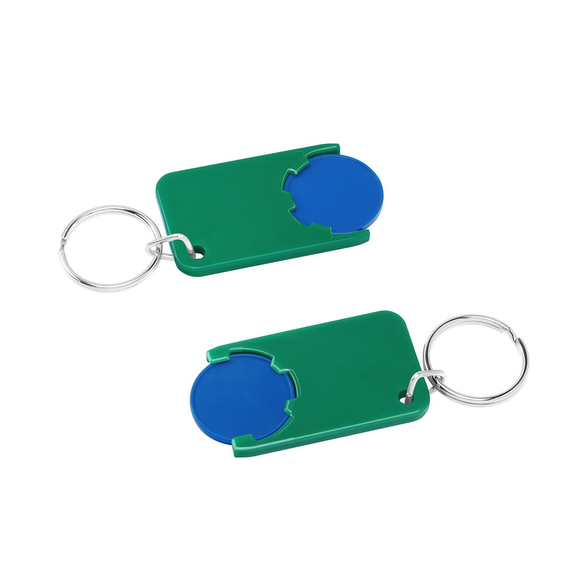 HE7454R-3-2Chiphalter mit 1€-Chip _Beta_ blau_ gruen