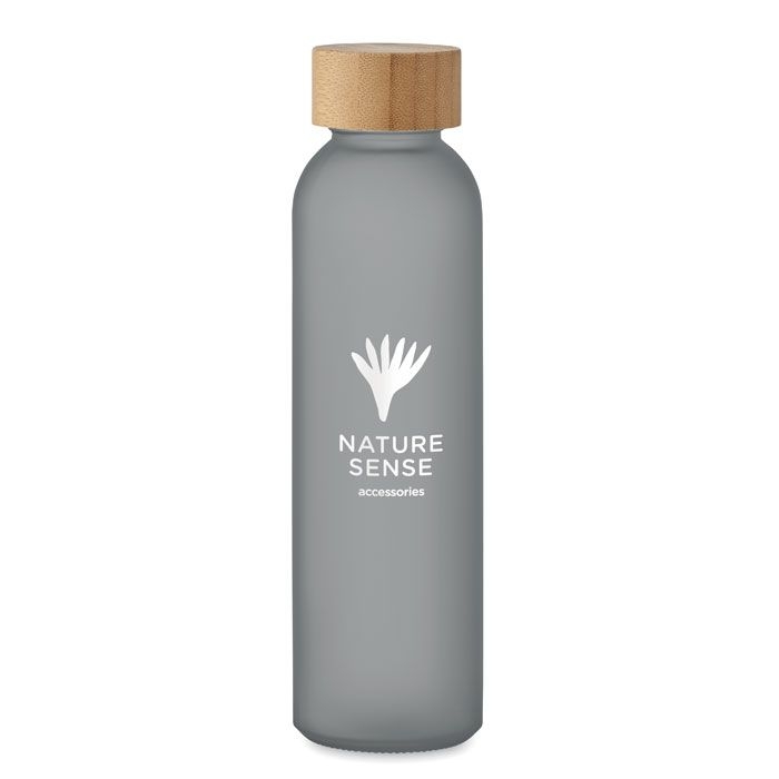 MO2105-27Abe Glasflasche 500 ml_ transparent grau