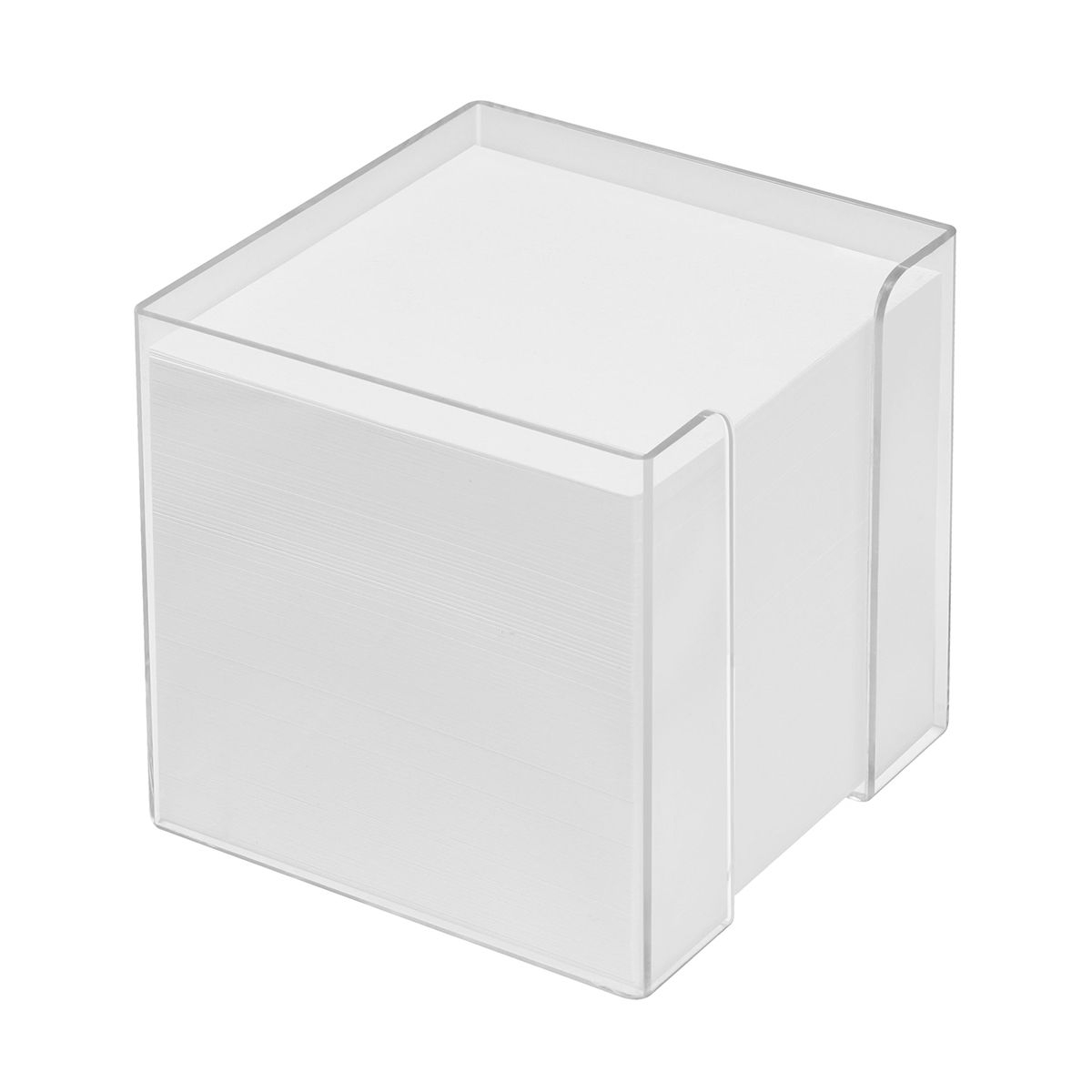 HE7009PC-7Zettelbox _Alpha_ glasklar