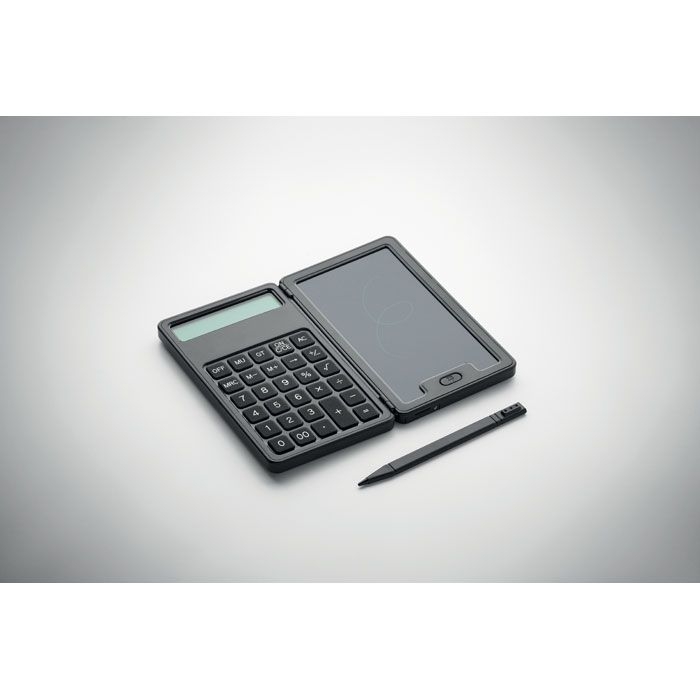 MO2845-03Clerk Taschenrechner mit LCD-Tafel_ schwarz