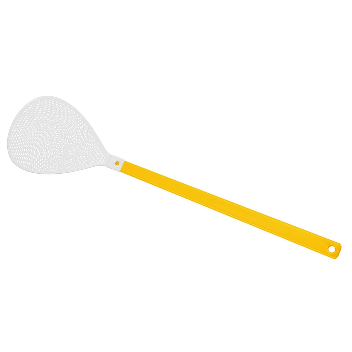 HE8731-4-0Fliegenklatsche _Oval_ gelb_ weiss