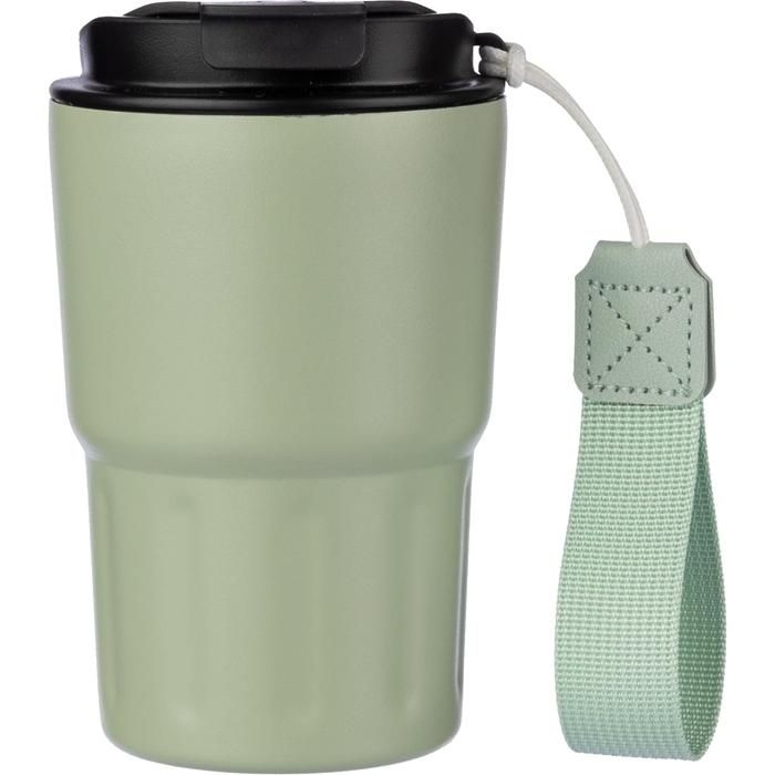 GI1096714-18Doppelwandiger Becher aus Edelstahl Louisa_ hellblau