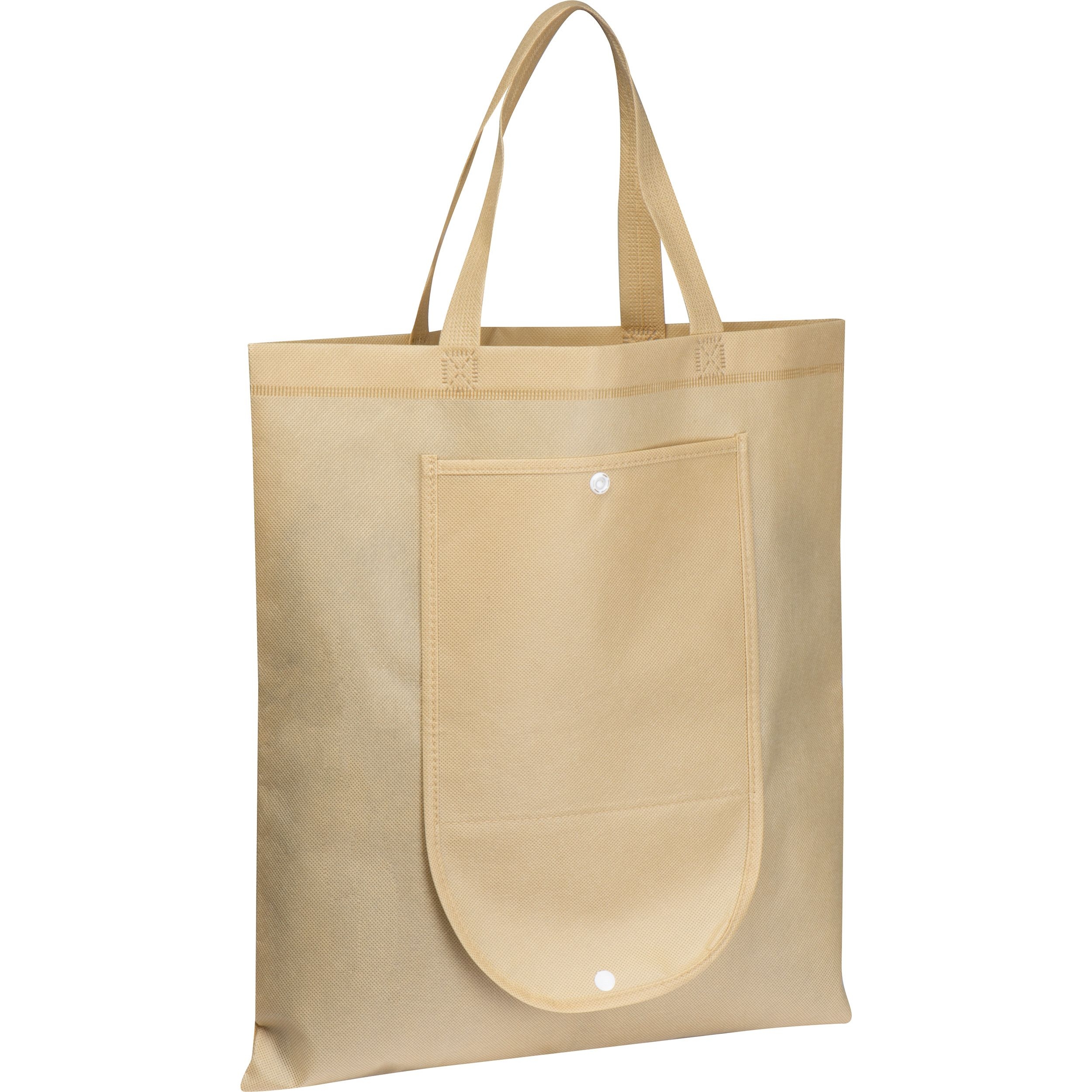 MA63654-13Non Woven Tasche_ faltbar WILLIAM_ beige