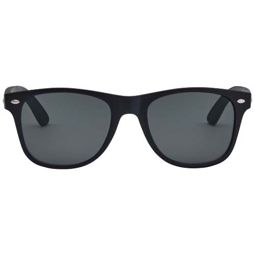 PF127054-1Arlo Bambus Sonnenbrille mit schwarzer Beschichtung_ schwarz