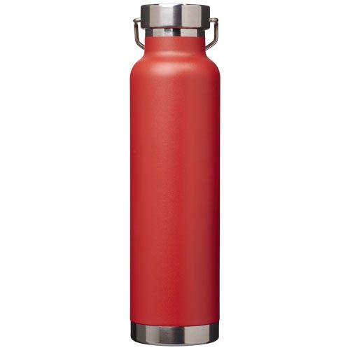 PF100488-5Thor 650 ml Kupfer-Vakuum Isoliersportflasche_ rot