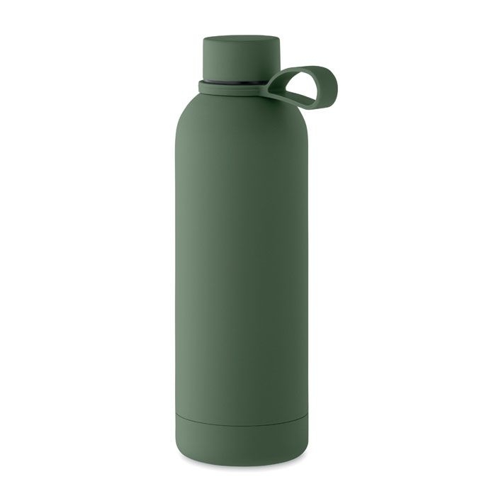 MO2315-60Emerald Doppelwandige Flasche 500 ml_ dunkelgruen