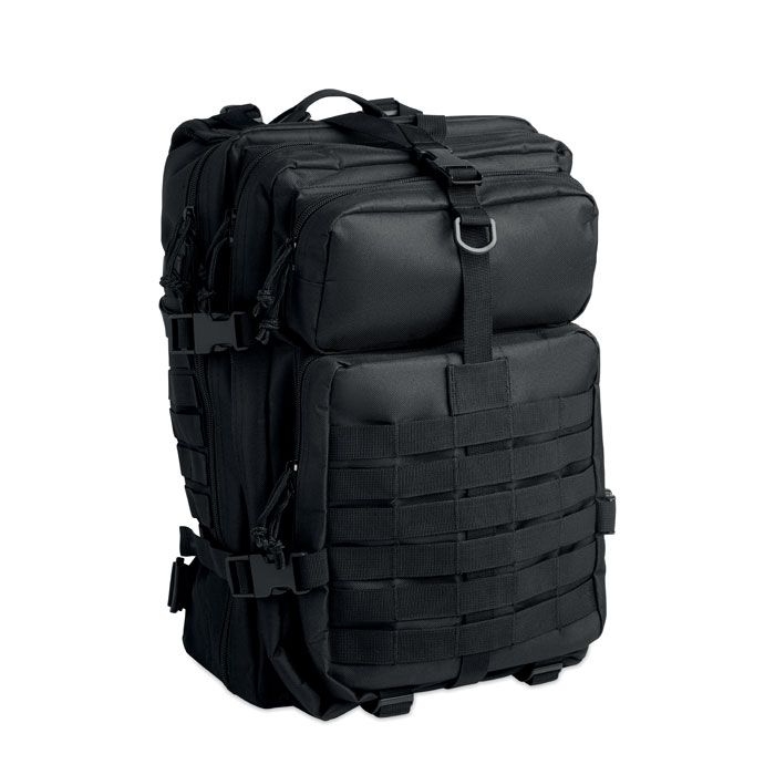 MO2970-03Carryconfi Outdoor-Rucksack 600D RPET_ schwarz