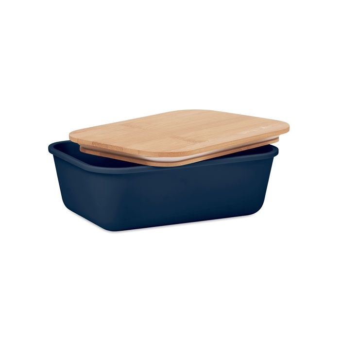 MO6240-85Thursday Lunch box mit bambus deckel_ marineblau