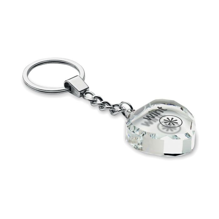 MO2658-22Heartward Schluesselanhaenger Glas Herz_ transparent