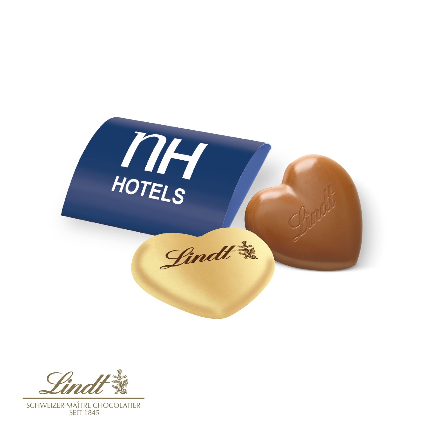 CD91009-01Lindt Herz_ 20 g im Werbebriefchen_ gold