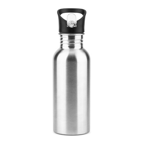 ST94383-127EDBERG Einwandige Flasche_ satinsilber