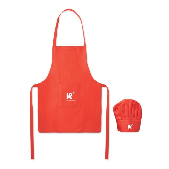 MO2826-05Kid Chef Kuechen-Set fuer Kinder_ rot