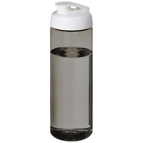 PF210483-2H2O Active® Eco Vibe 850 ml Sportflasche mit Klappdeckel_ kohle_weiss
