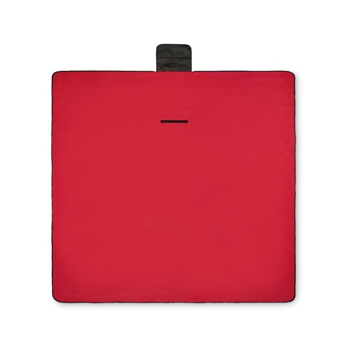 MO2978-05Costa Picknickdecke RPET-Fleece_ rot