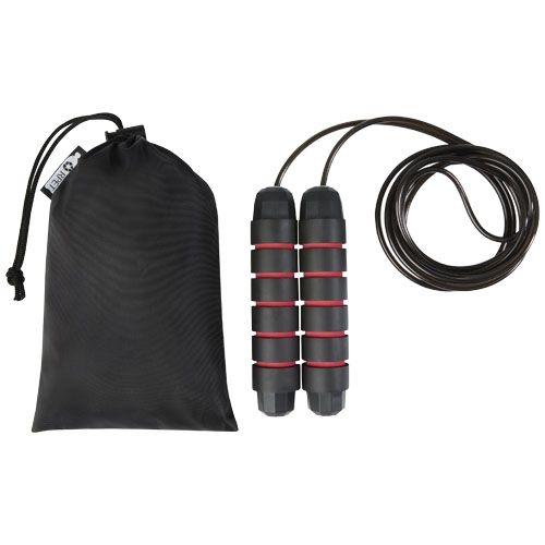 PF127021-1Austin weiches Springseil im Beutel aus rPET_ rot