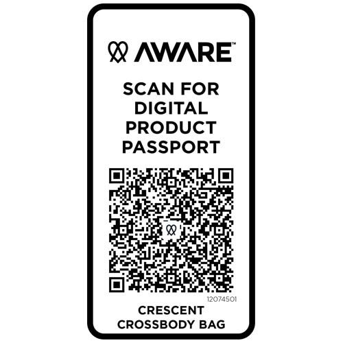 PF120745-1Crescent 500 g_m² Aware™ recycelte Umhaengetasche_ weiss