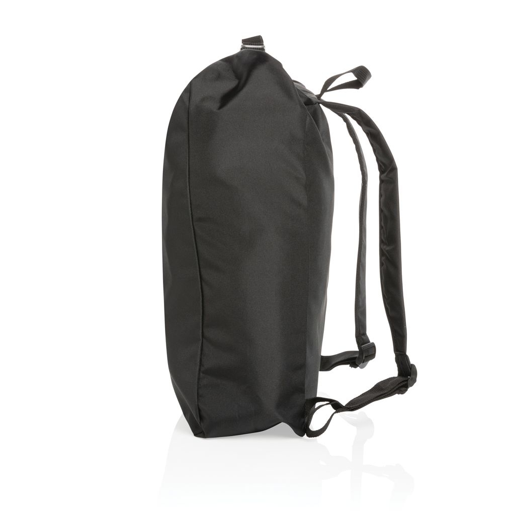 XDP762.75-1Impact AWARE™ RPET Basic Rolltop-Rucksack_ schwarz