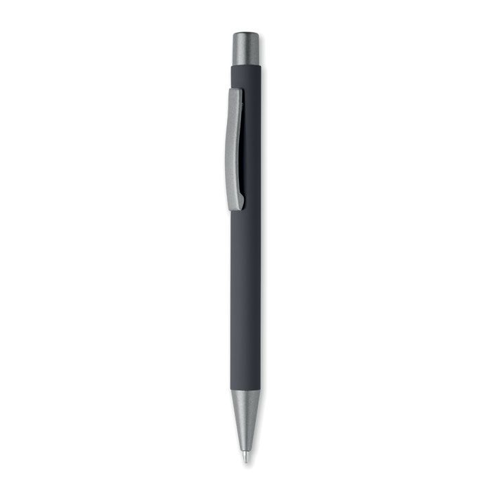 MO3222-03Nali Druckkugelschreiber recy. Alu_ schwarz