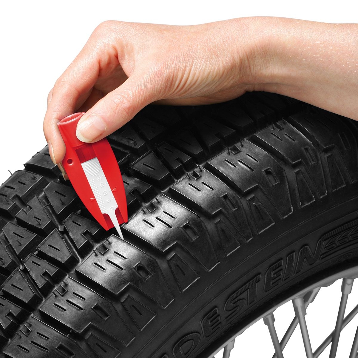 HE8275-1-0Reifenprofiltiefenmesser mit Ventilkappendreher_ rot_ weiss