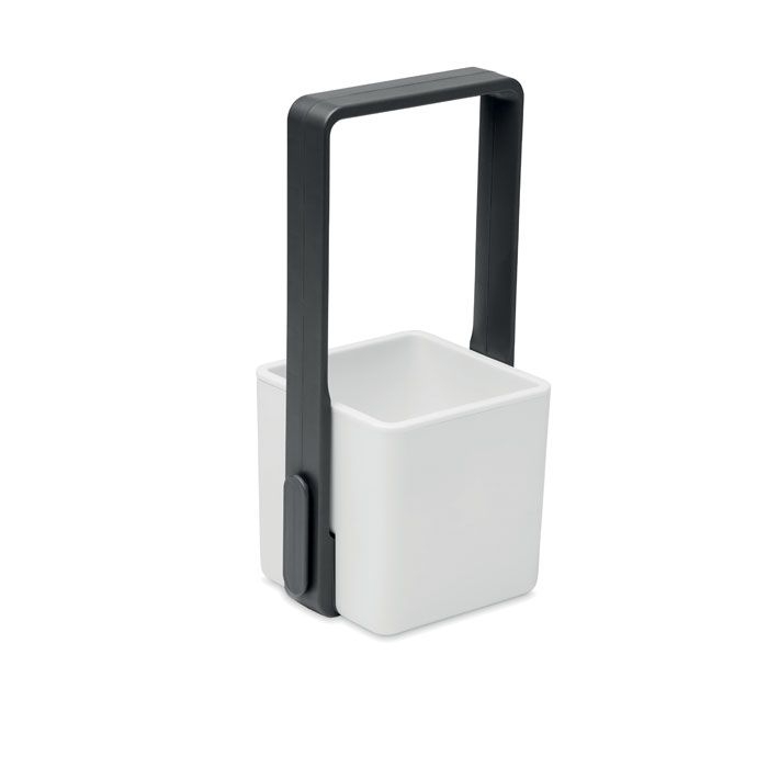 MO2702-06Lushlet Inndor-Pflanztopf mit LED_ weiss