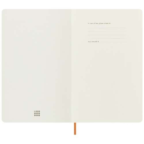 PF107932-1Moleskine 100% VEGEA® Capri Softcover Notizbuch L – liniert_ orange