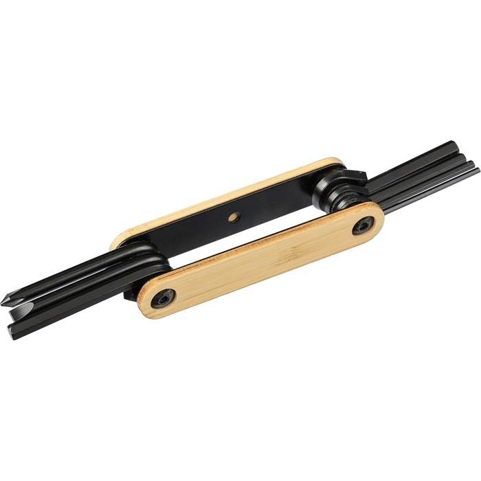 GI1172208-11Werkzeugsatz Edna aus Kohlenstoffstahl_ brown