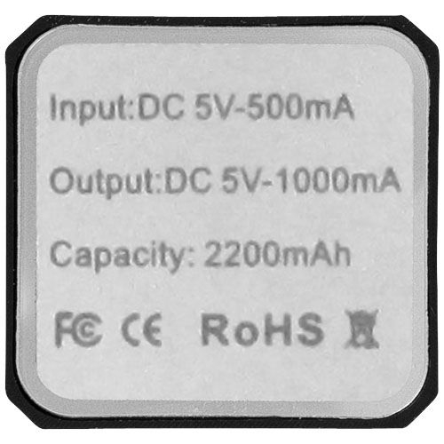 PF123492-1Volt 2200 mAh Powerbank_ schwarz