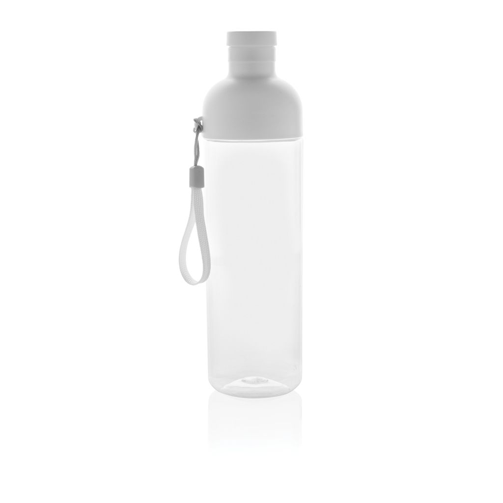 XDP437_01-3Impact auslaufsichere Wasserflasche aus RCS recyc. PET 600ml_ weiss