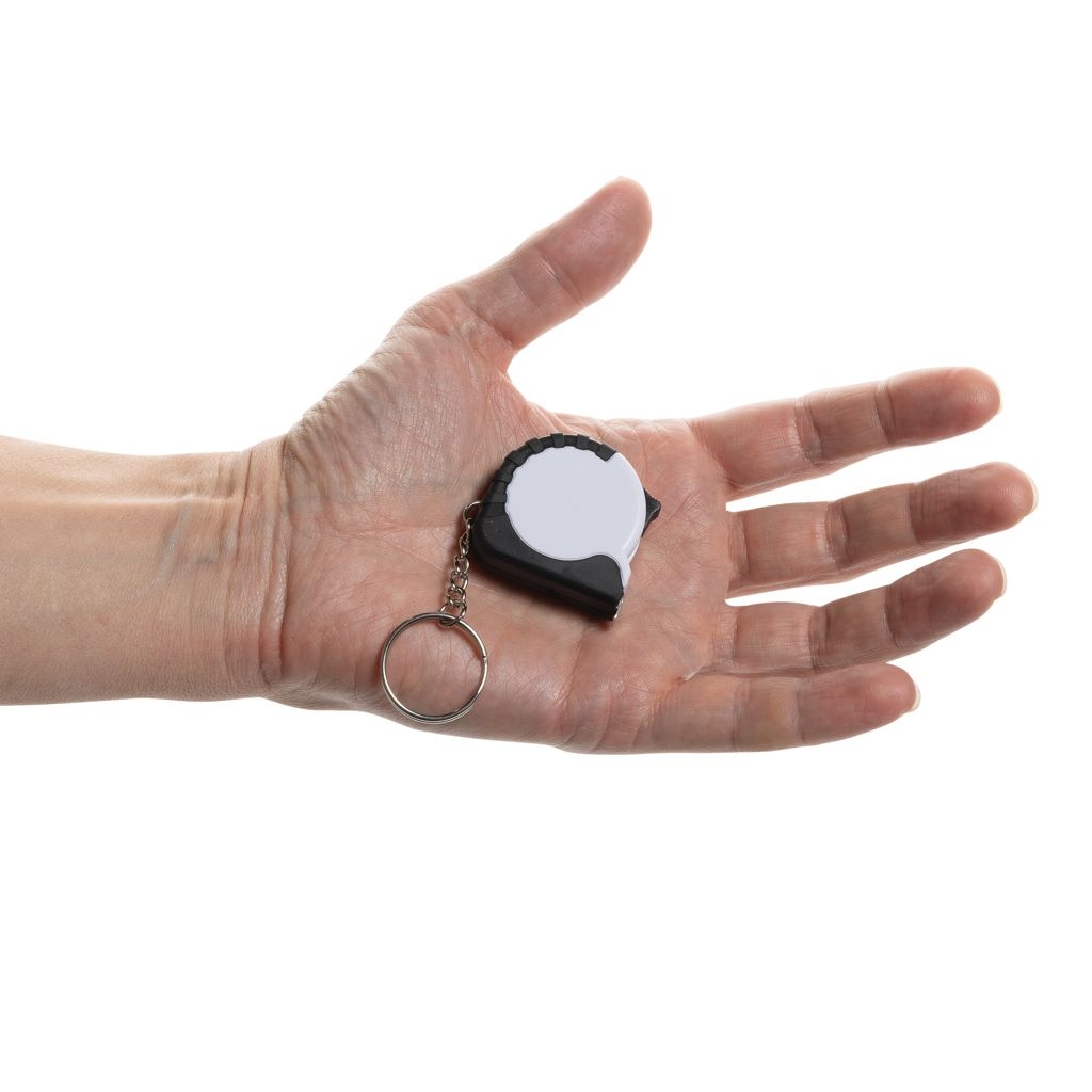 XDP191.73-03MeasureMate 1m Schluesselband aus RCS recyceltem ABS_ weiss