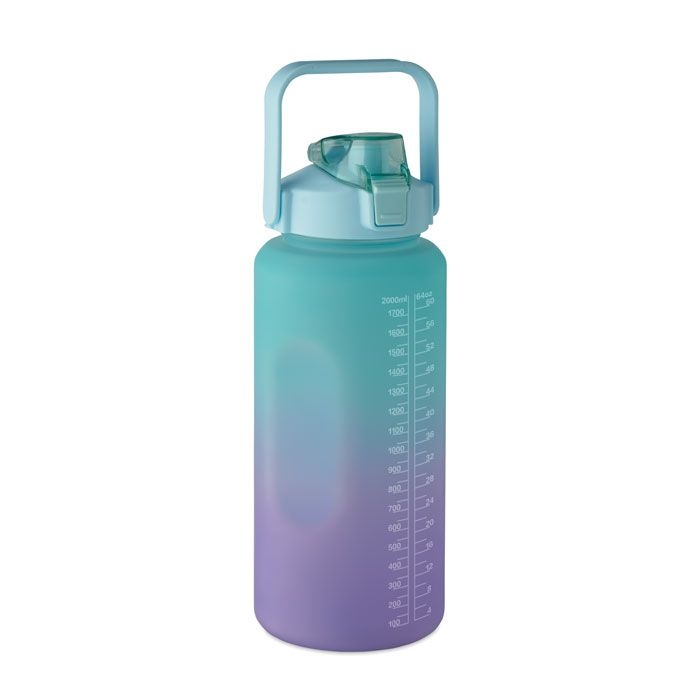 MO2791-12Activate Max RPET-Trinkflasche 2000ml_ tuerkis