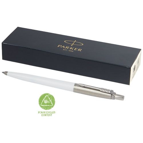 PF107865-1Parker Jotter Recycled Kugelschreiber _schwarze Mine_ weiss