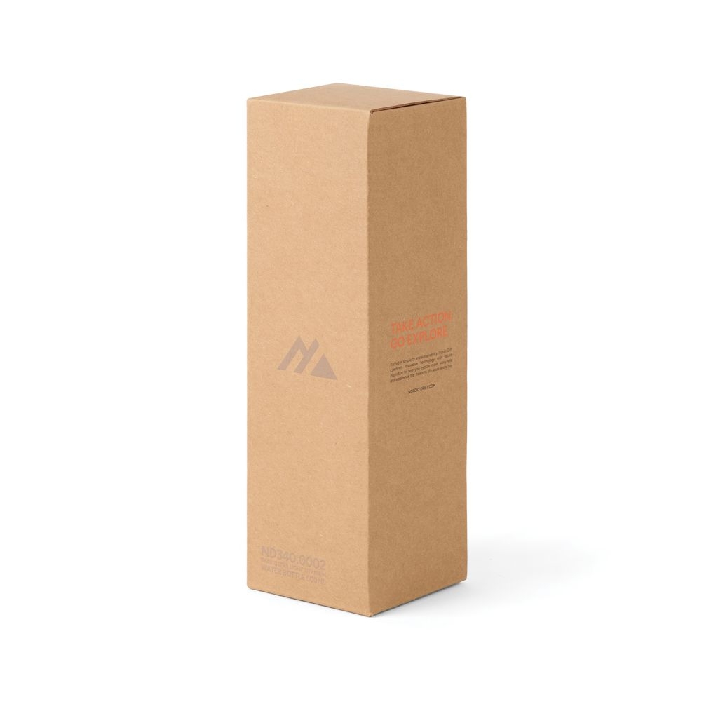 XDND340.00-02Nordic Drift Trail Ultraleichte Titan-Wasserflasche 600ml_ silber