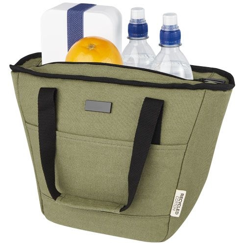 PF120679-2Joey GRS-recycelte Canvas Lunch Kuehltasche 6 L fuer 9 Dosen_ olive