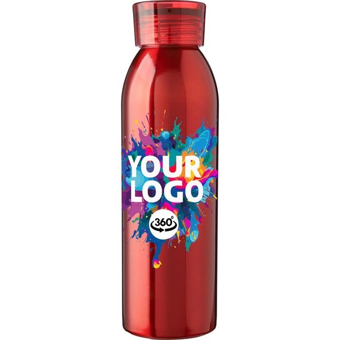 GI1171297-32Einwandige Edelstahl-Trinkflasche 650 ml Cindy_ silber