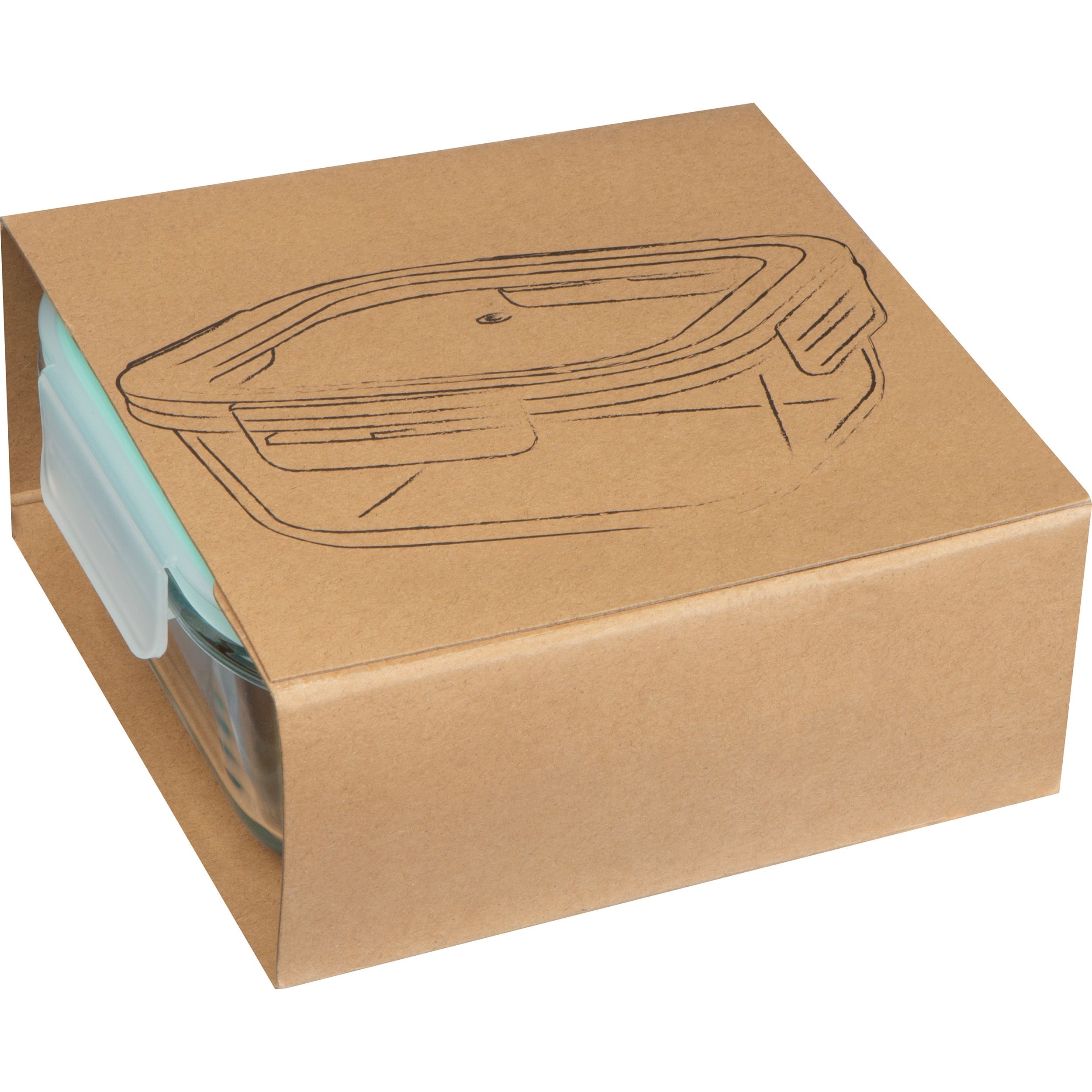 MA82633-66Frischhaltebox aus Glas 750ml THERESA_ transparent