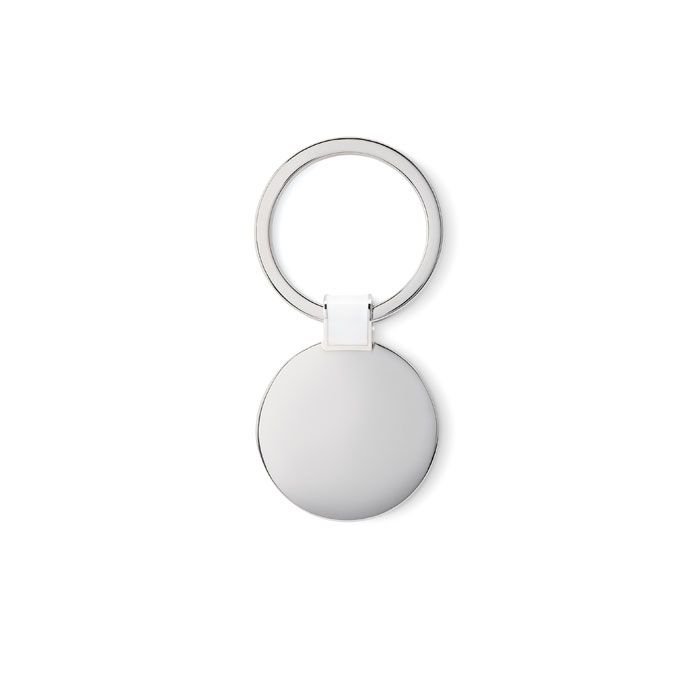 MO8462-06Roundy Schluesselring_ rund_ weiss