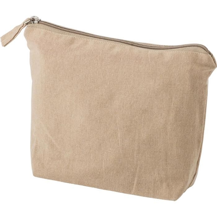 GI1039472-13Kosmetiktasche aus recycelter Baumwolle _180 g_m²_ Cressida_ khaki