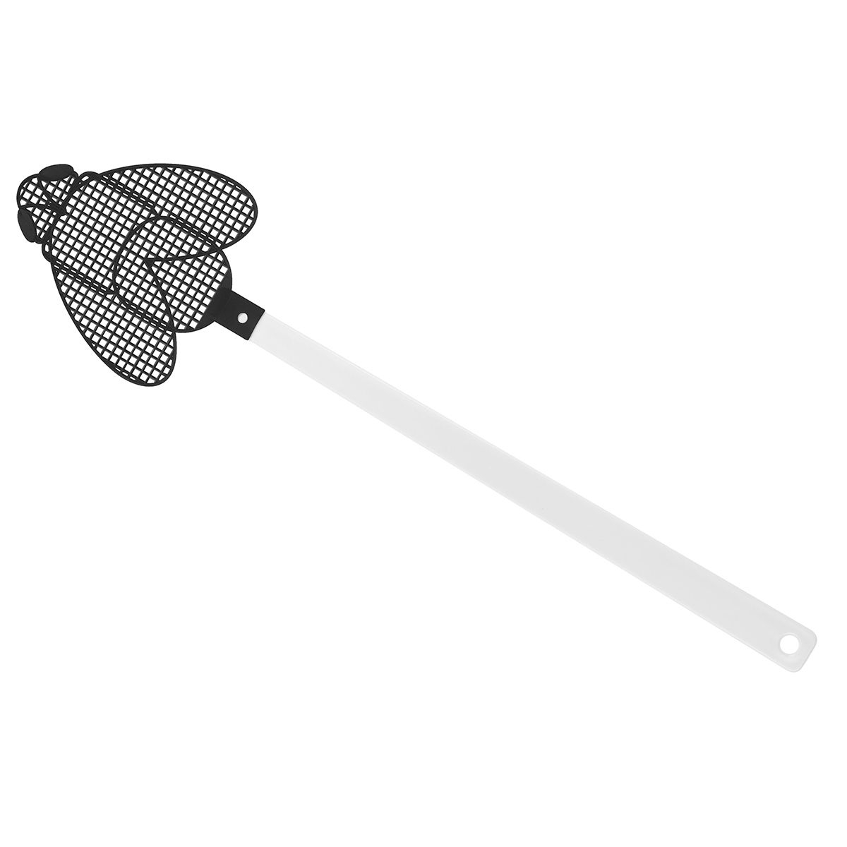 HE7153-0-6Fliegenklatsche _Brummi_ weiss_ schwarz