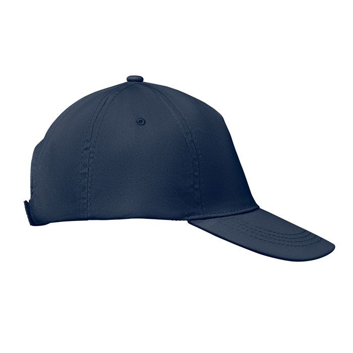 MO1447-85Buzz 5-Panel-Baseball-Cap_ marineblau