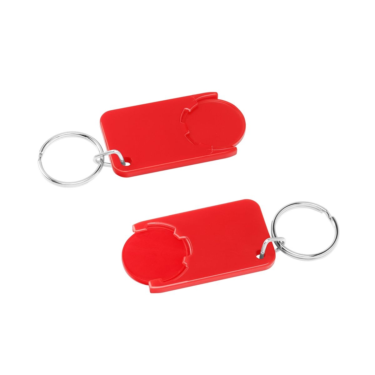 HE7454R-1-1Chiphalter mit 1€-Chip _Beta_ rot_ rot