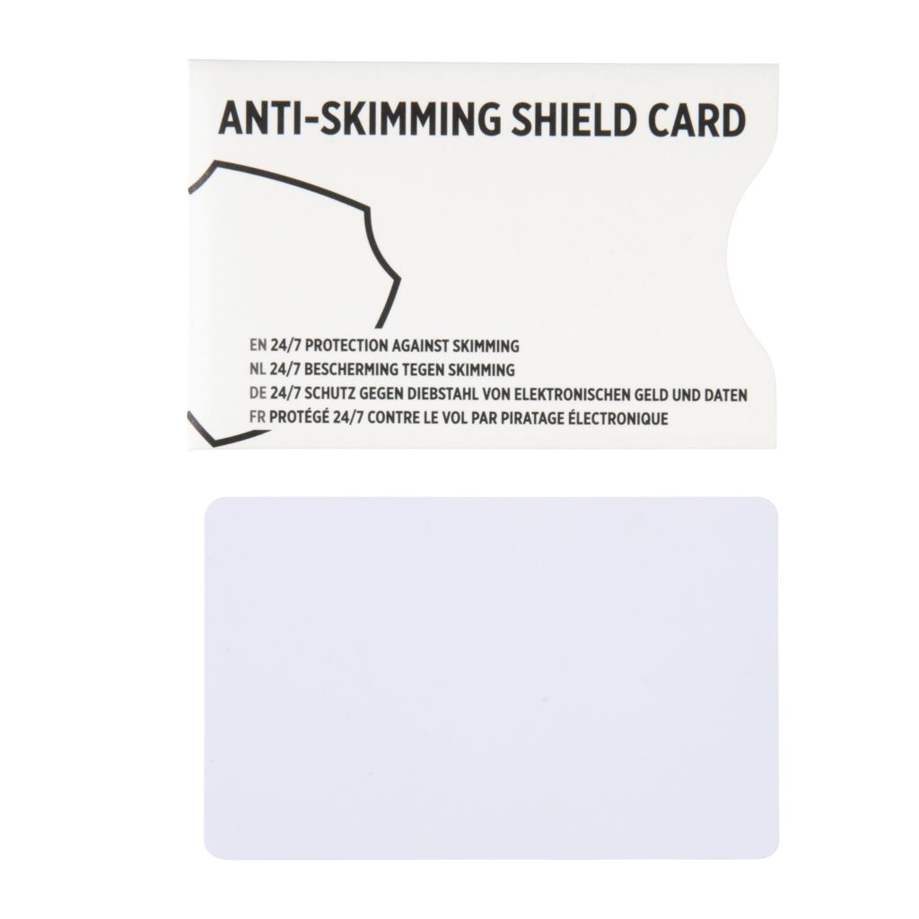 XDP820.52-3RFID Anti-Skimming-Karte mit aktivem Stoerchip_ weiss