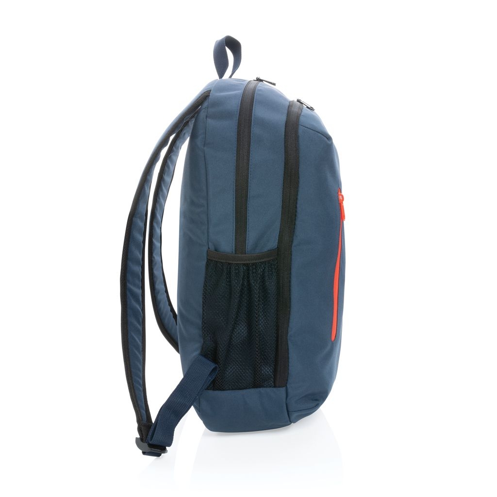 XDP760.17-5Impact AWARE™ 300D RPET Casual Rucksack_ navy blau