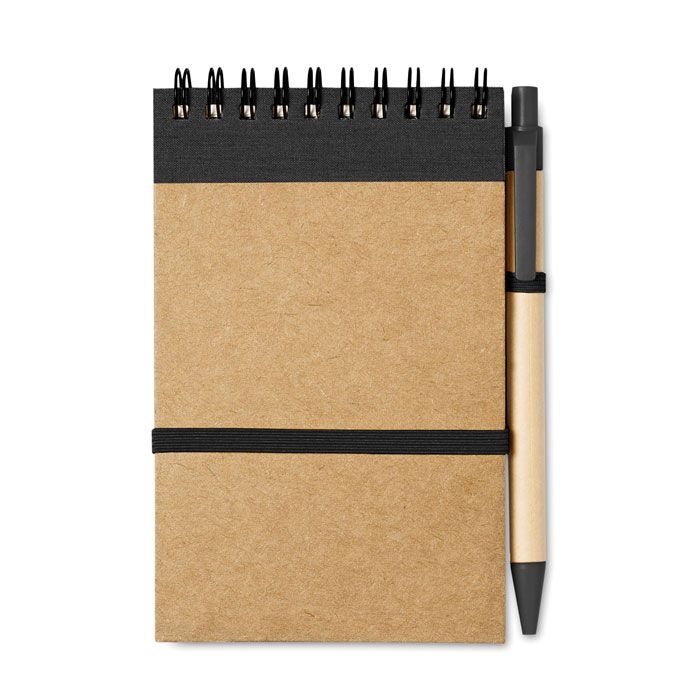 IT3789-03Sonora DIN A6 Notizbuch_ schwarz