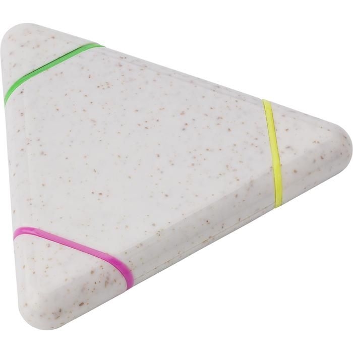 GI480946-09Textmarker aus Weizenstroh Carrie_ mehrfarbig