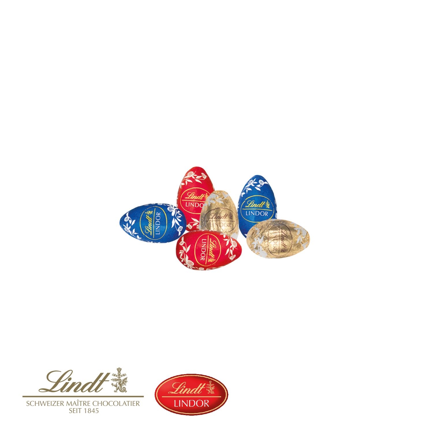 CD94530-01Eier Parade mit Lindt Schokolade_ Lindt Schokoeier