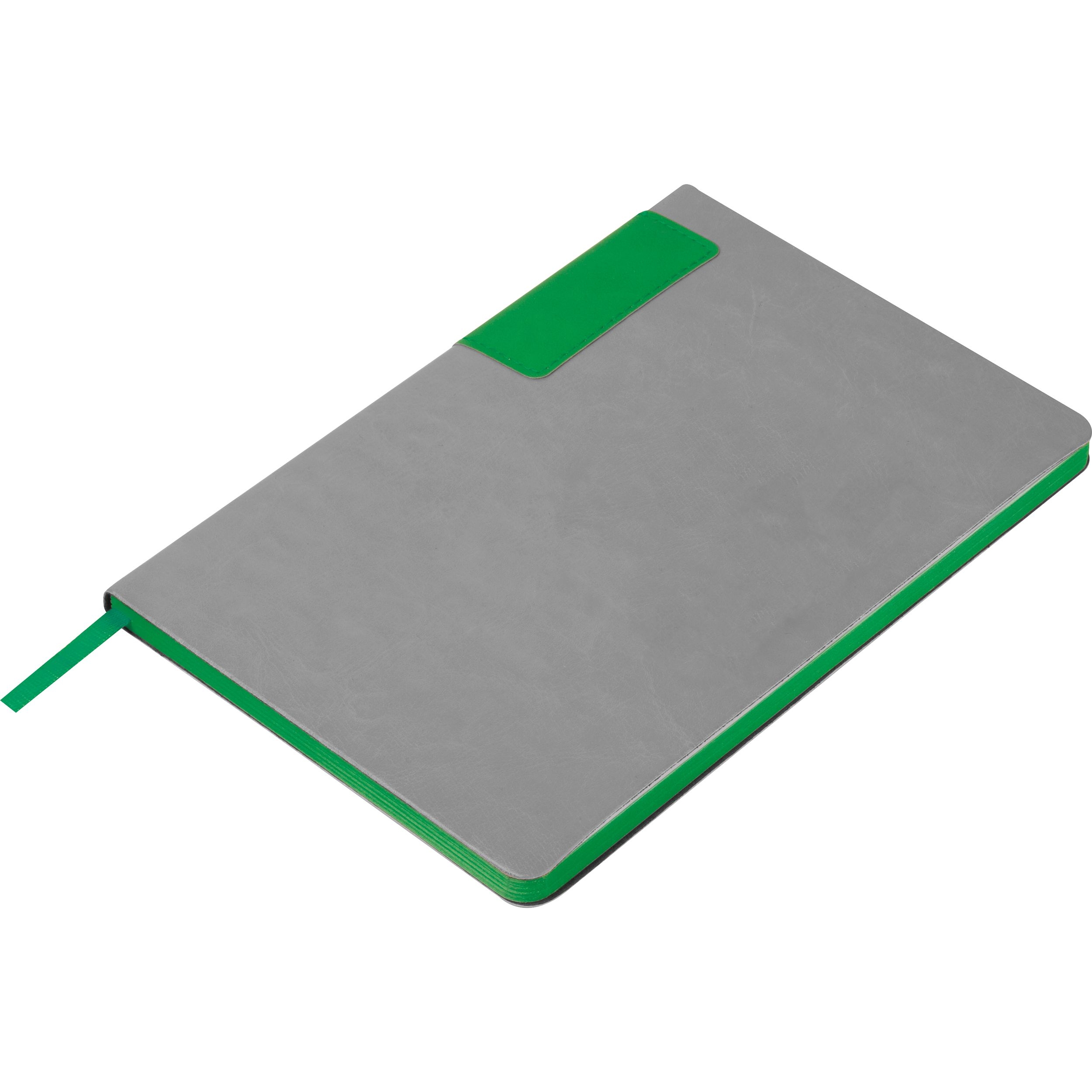 MA25477-09A5 Notizbuch mit farbigem Schnitt EVAN_ gruen