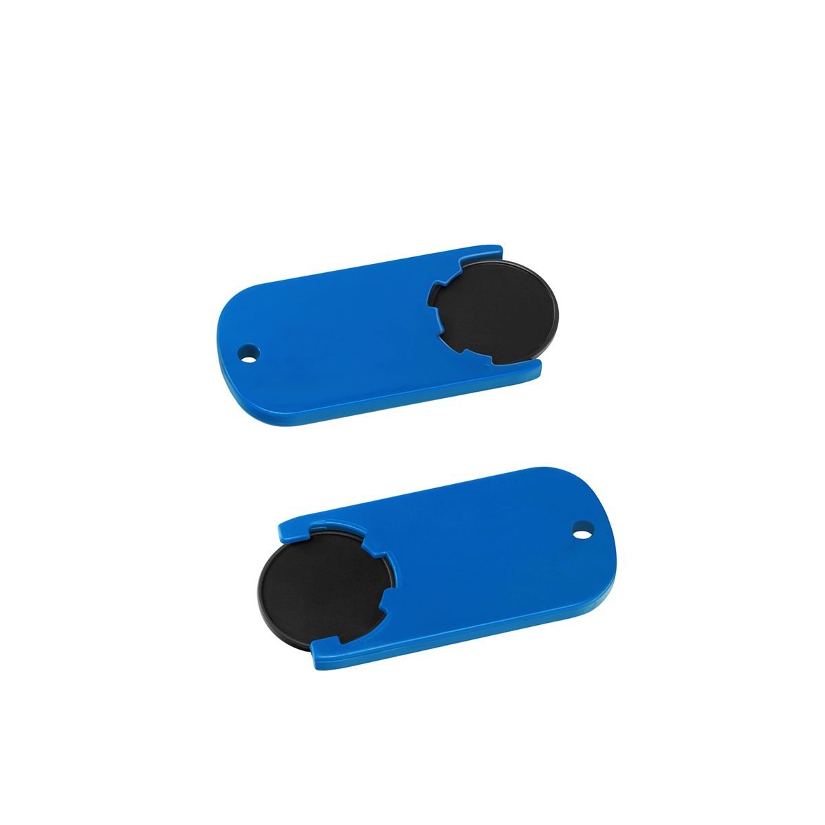 HE7439-6-3Chiphalter mit 1€-Chip _Alpha_ schwarz_ blau